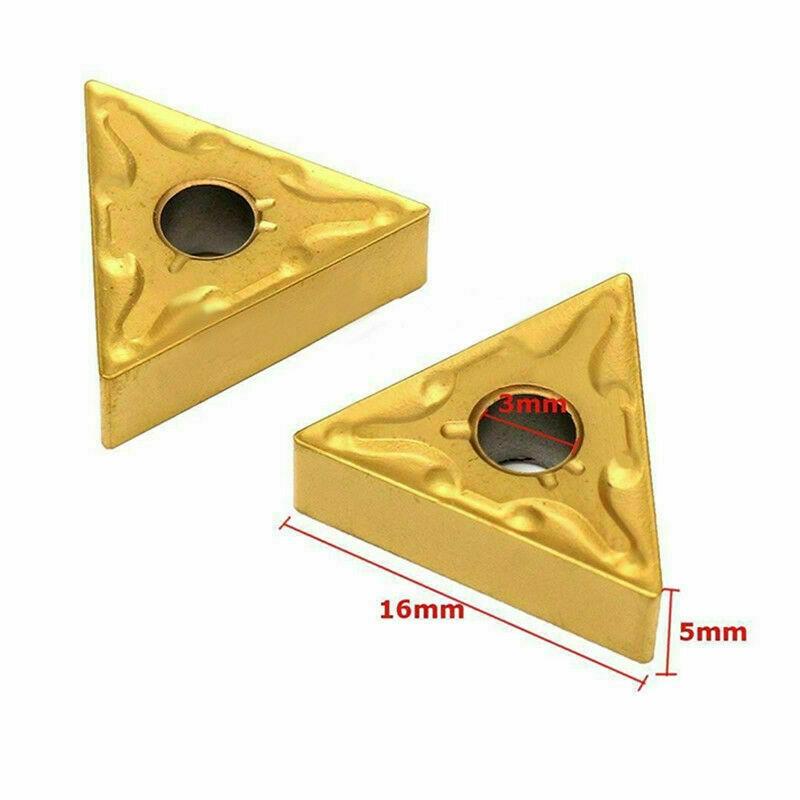 Versatile CNC Carbide Inserts Blade Cutter Lathe Turning Tool Kit 10pcs