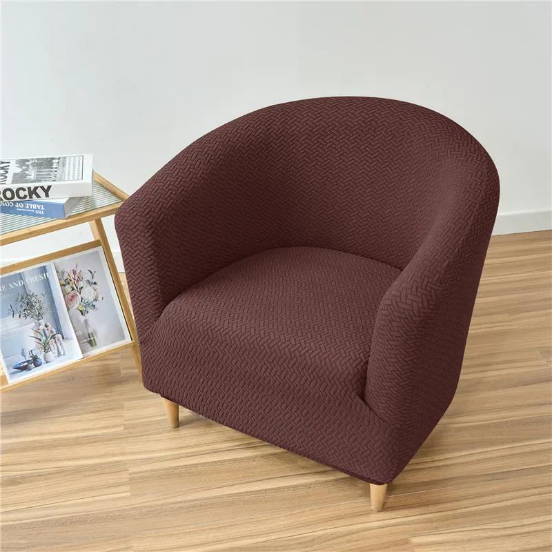 1Pc Club Sofa Cover Elastic Single Spandex Armchair Cover All-Inclusive Relax Stretch Tub Chair Covers Bar Home El 1pc