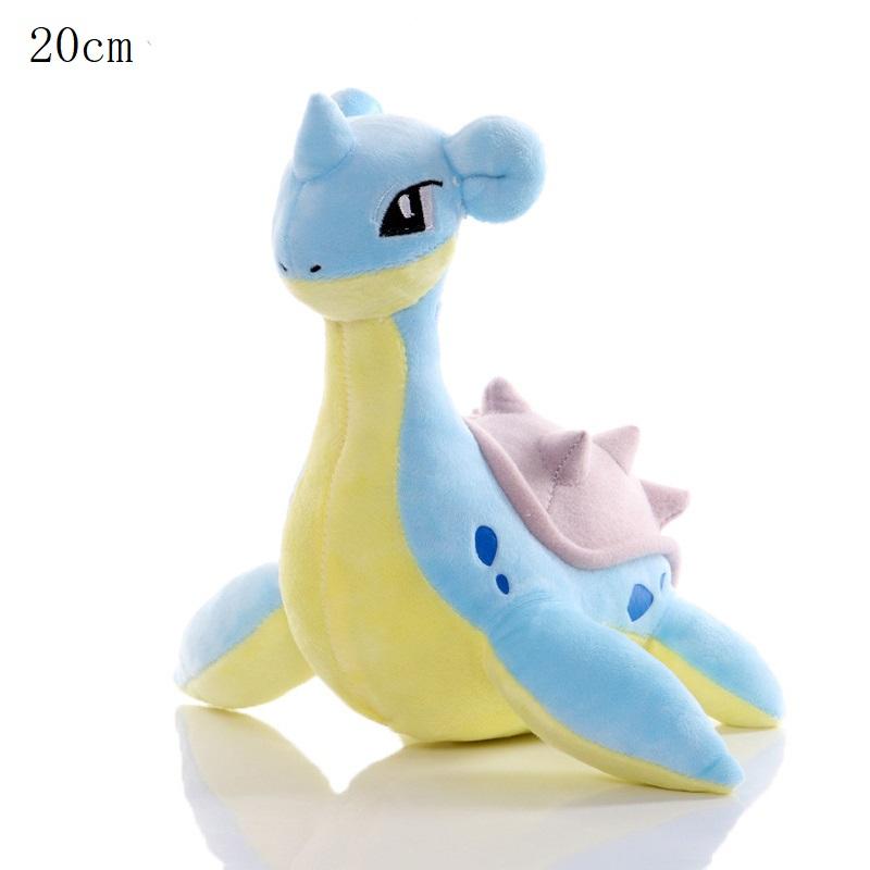 20cm Pokémon Squirtle Marill Pikachu Doll Anime Azumaril Blastoise Poliwag Lapras Spheal Plush Toys Collectible Gifts