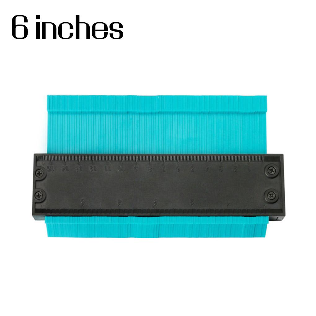 

Пластиковый профильный калибр неправильной формы из АБС-пластика контурный калибр профиль линейка разметка измерительный инструмент 6 дюймов/10 дюймов