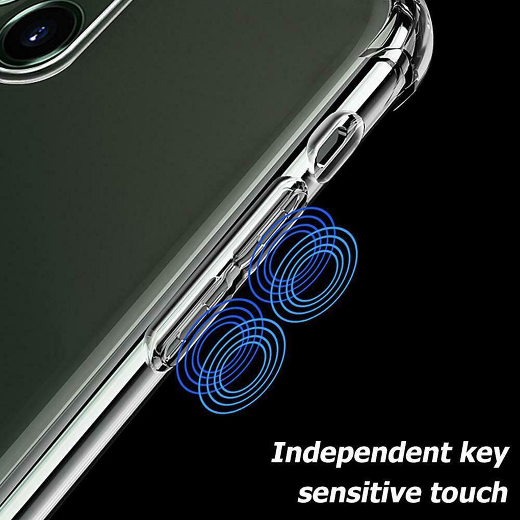 Anti\-drop Phone Cover Shockproof Soft Case TPU Clear Cover Replacement for 12/12 Pro/ 12 Mini/12 Pro Max