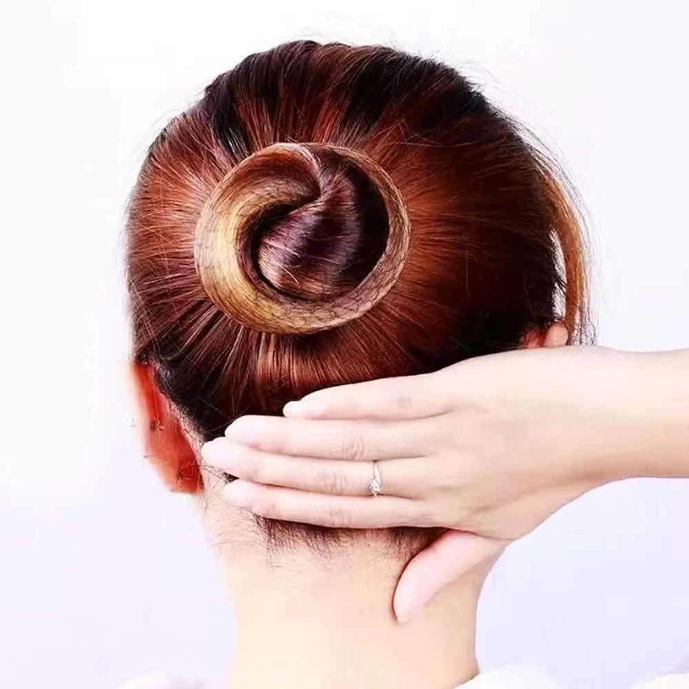 Nurse updo, flight attendant net hair clip, secretary hairstyle 50p