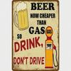 Tin Sign Art Metal Wall Decor 20x30cm Retro Vintage Painting