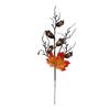 Simulation Maple Leaf Pumpkin Oak Fruit Cuttings Artificial Pumpkin Branch Thanksgiving Harvest Home Decoration