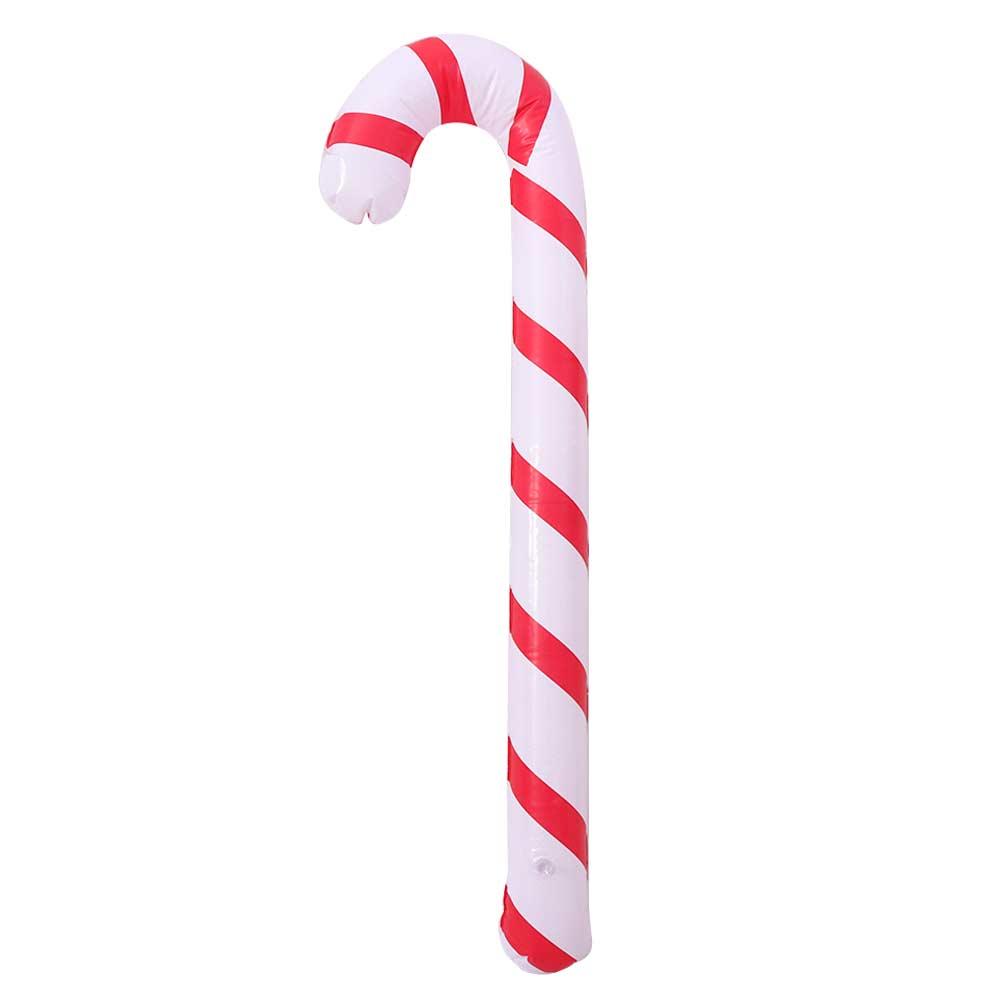 Inflatable Indoor Outdoor New Year Party Party Favors Candy Cane Stick Balloons Christmas Supplies