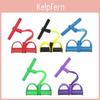 High Tensile Strength Latex Pedal Exerciser With Foam Handle For Home Workouts