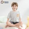Yingbolun Jungen Sommer Reines Baumwolle Antibakteriell Kurzarm Set