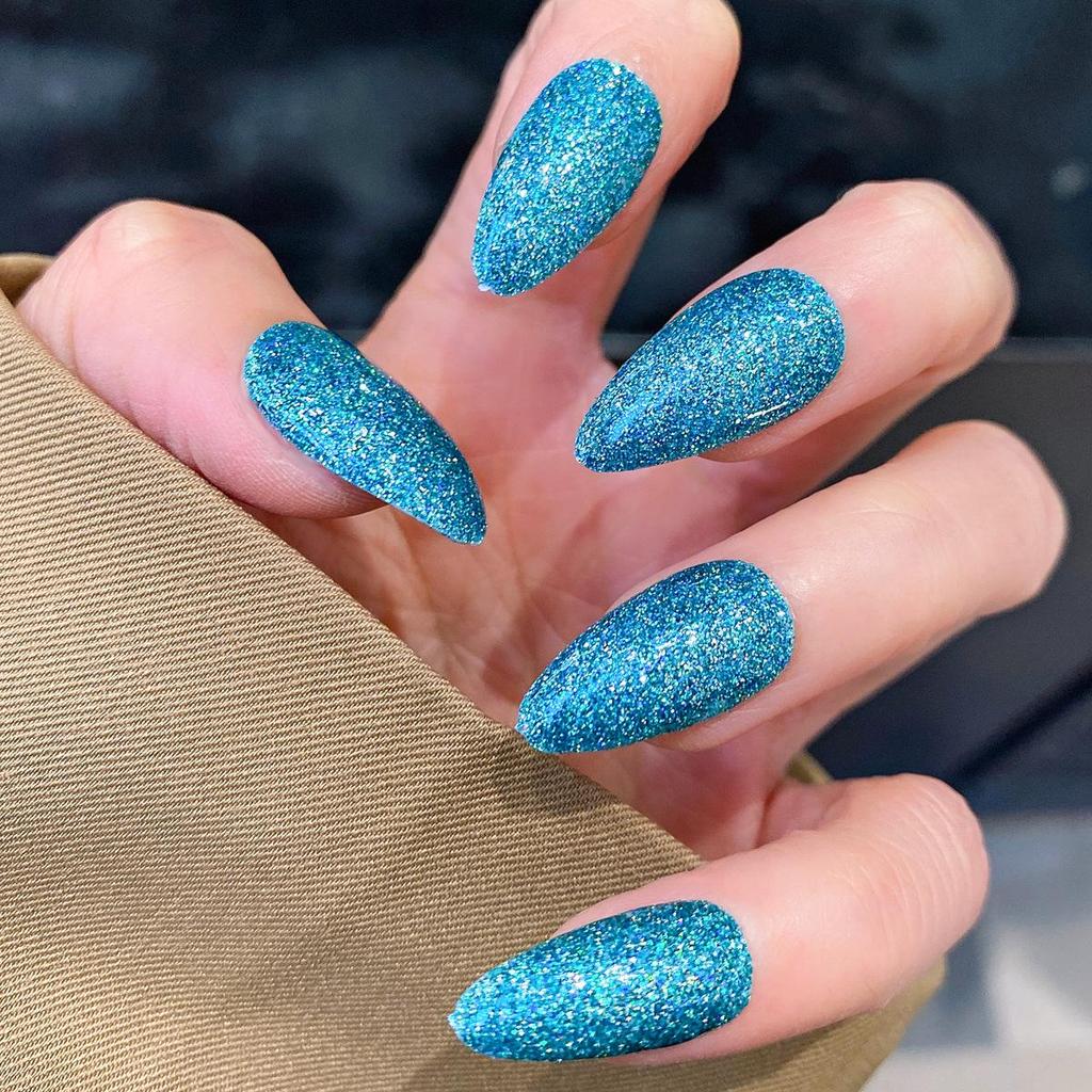 Pegatinas Desmontables para Uñas Estilo Europeo y Americano - Uñas Postizas Simples y Llevables
