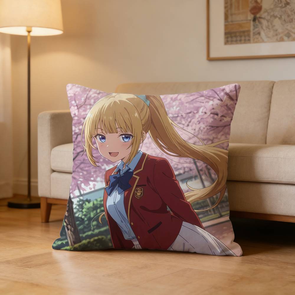 KKei KKaruizawaS  Pillow Case Cushion Cover Throw Pillow Case For Car Sofa