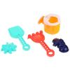 Children's Sandbox Sand Set Wheelbarrow Watering Can Molds - Orange