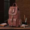 Personalized Leather Backpack For Women Men Travel Backpack, Personalized Christmas Gift, Unisex Rucksack, Backpack for Men, Woman Backpack
