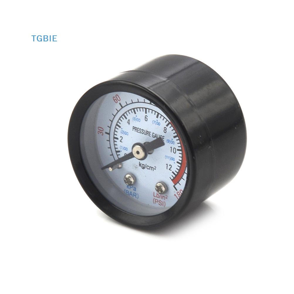 [TL][TL]1PC 10mm Thread Gas Air Pump Pressure Gauge Compressor Manometer 0-12BAR 0-180PSI