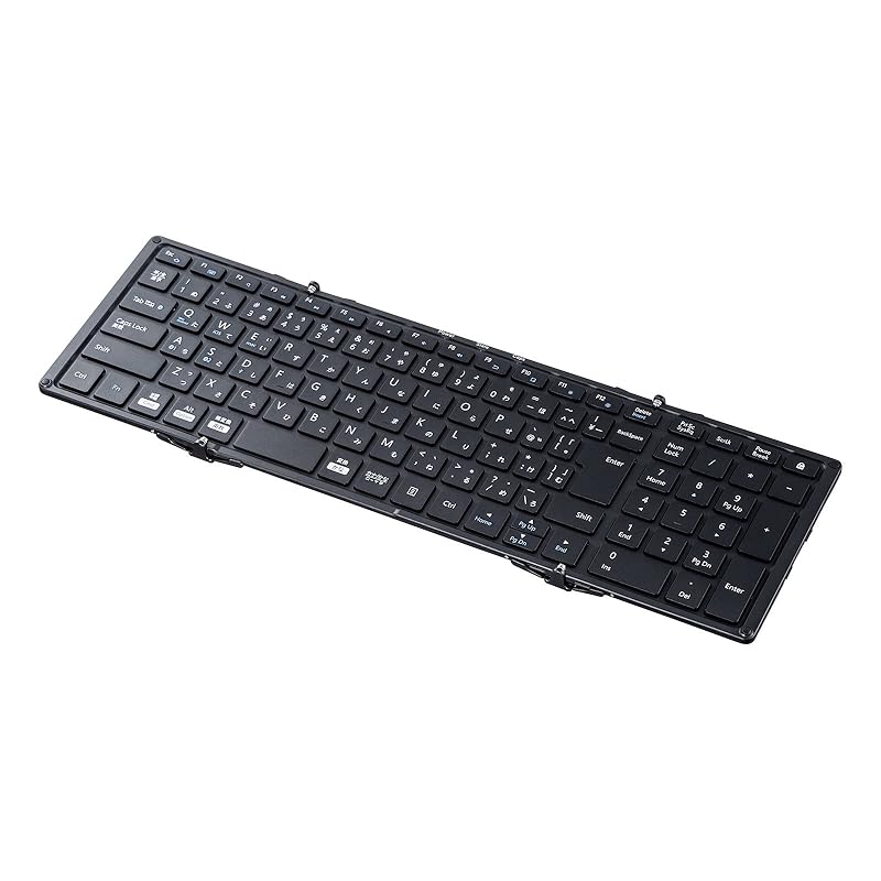 

Sanwa Supply Bluetooth foldable full keyboard (black) SKB-BT35BK