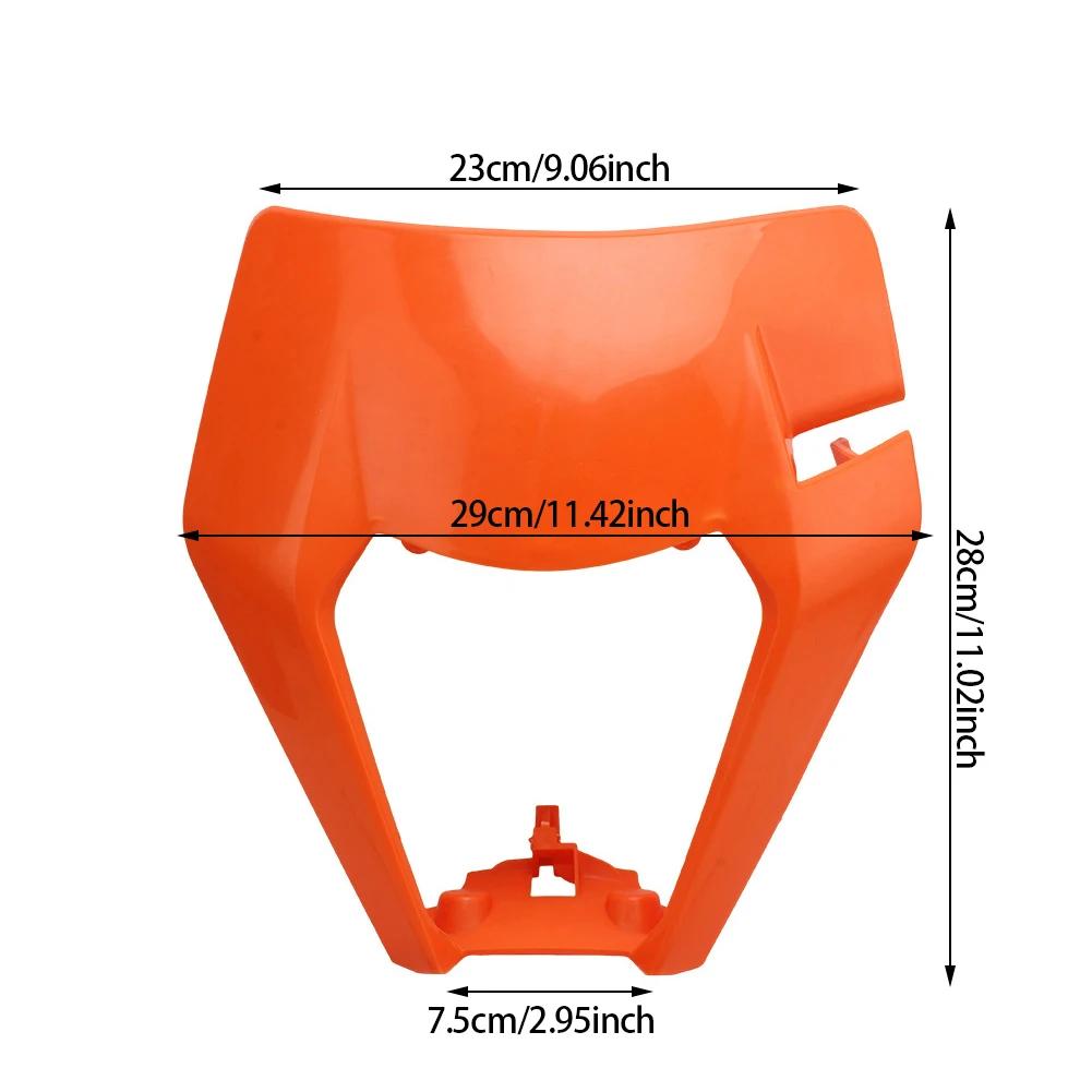 New Motorcycle Headlight Lens Cover Mask Dirt Bike Motocross Accessories For KTM EXC for XC SX SXF XCW 125 To 500 SMR 2026 2026