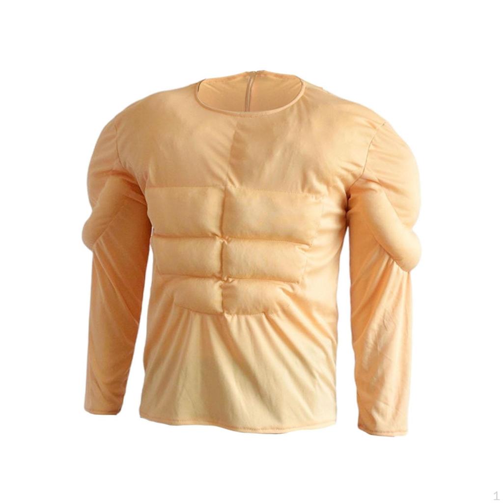 Men Muscle Shirtcostume Casual Fashion Halloween Cosplay for Themed Events Party