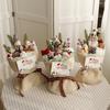 New Santa Claus Ornaments Dolls Bouquet Christmas Eve Gifts For Holiday Decoration Enhance Warm Atmosphere
