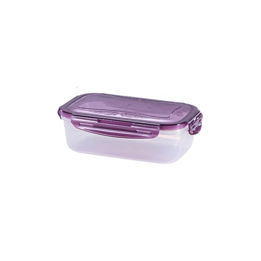 

1PC Plastic Refrigerator Storage Box with Lid Food Containers Safe Microwave-heated Lunch Boxes 500ml