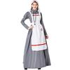 M-xxl Medieval Nurse Uniform Elegant Design Perfect For Gaming And Cosplay Events