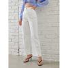 Womens High-Waisted Wide Leg Straight Cut Denim Pants Casual Loose Fit Jeans 2026