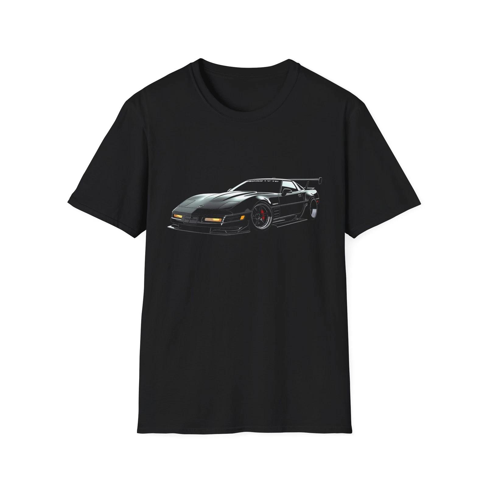 C4 Corvette Widebody T-Shirt | Slammed Street Racer Graphic Car Tee XXXXL