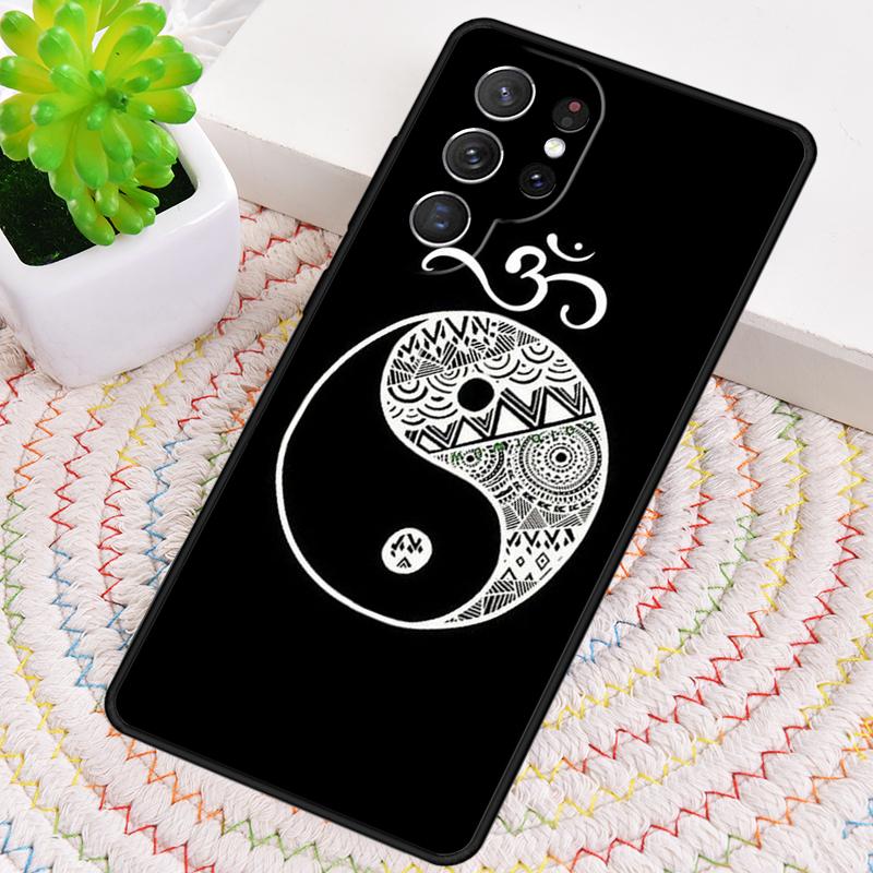 Om Yoga Symbol Hindu Logo soft Silicone Phone Case For Samsung Galaxy note 10 pro S26 S25 S24 S23 S22 S21 Plus Ultra Capa Cover