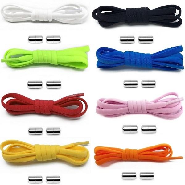 

Набор из 8 пар шнурков из спандекса без узлов.