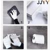 High Quality 304 Stainless Steel Nail Free Toilet Paper Holder Bathroom Tissue Roll Dispenser Home Storage Organizer