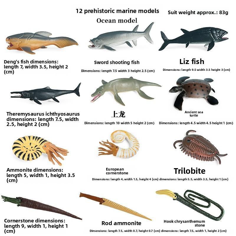 Mini Wild Animal Model Set With Plastic Figures For Educational Display And Collection