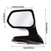 1pc Car Hood Side Rear View Mirror Adjustable Wide Angle Blind Spot Auxiliary Mirror Universal For Auto Suv Truck Vehicle Exterior Accessory