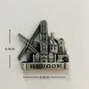 Belgium Brussels Antwerp Resin Fridge Magnet Stickers Travel Souvenir Gift Landscape Refrigerator Magnet Home Kitchen Decor