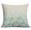 New 3D Imitation Plush Daisy Pillowcase Home Sofa Cushion Pillowcase