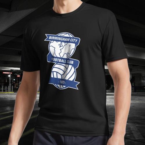 Birmingham City FC Logo Active T-Shirt Funny Size Mode American T-shirt S