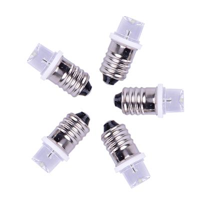 5Pcs/Set E10 Led Bulb Dc 3V 4.5V Instrument Bulb Indicator Bulb Flashlight Bulb