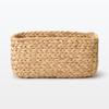 MUJI Rectangular 34cm X 23cm X 16cm Water Item 12361091 Basket, Medium, (W) (D) (H), Hyacinth, No. (Basket)