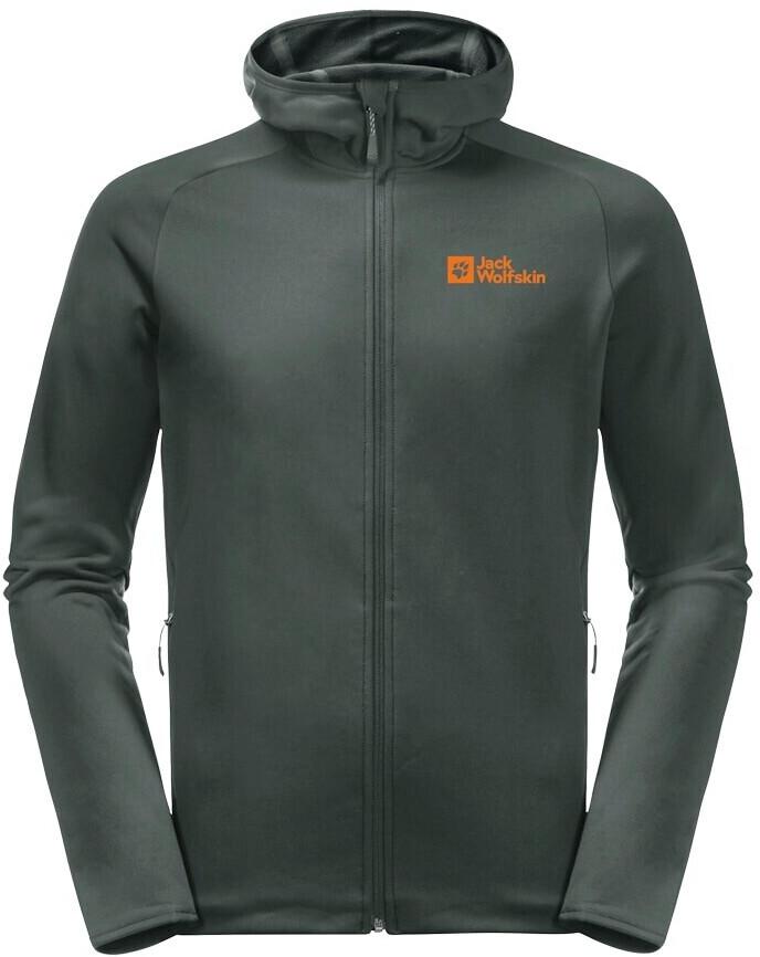 

Куртка Jack Wolfskin Baiselberg Hooded Fz M Men black olive XXL