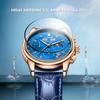 LIGE men's watch business quartz calendar waterproof trendy moon phase men sports watches reloj hommes Watches Gift For Men