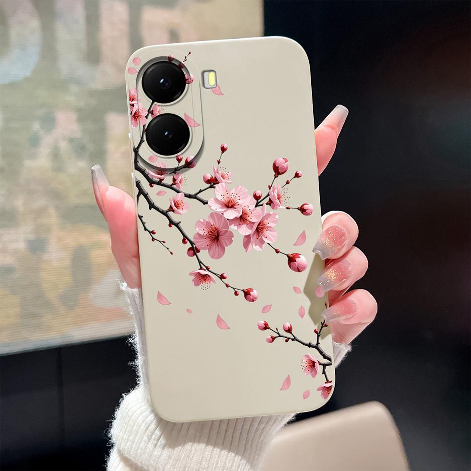 Case For Xiaomi Poco X7 X8 Pro Max Beautiful Bowknot Flower Anti-Fingerprint Unique Phone Cover For PocoX7Pro PocoX8ProMax Coque