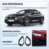 51117294840 Front Fog Light Frame Cover Bumper Trim Compatible For BMW F32 F33 428I 430I 435I 440I 51117294839