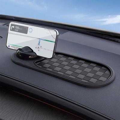 Multifunction Car Anti-Slip Mat Auto Phone Holder Silicone Dashboard Car Pad Mat for Phones Keys Gadgets