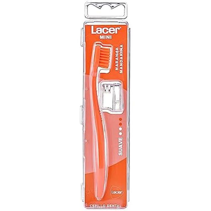 Zubní kartáček - LACER - Barva Černá - Pro Dospělé - Ergonomický Design