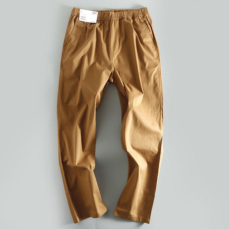 Outdoor Function Solid Color Casual Pants Export Export Tail Single Spring and Autumn Thin Men's Trousers Tail Goods Big Brand Men's Pants Fashion