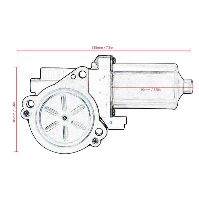 Części do kamperów Odporny na zużycie Silnik krokowy do kampera Materiał stopowy dla 676061 do rekreacyjnych
