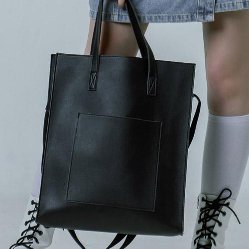 Peeps Cherish Tote Cross Bag(Black)