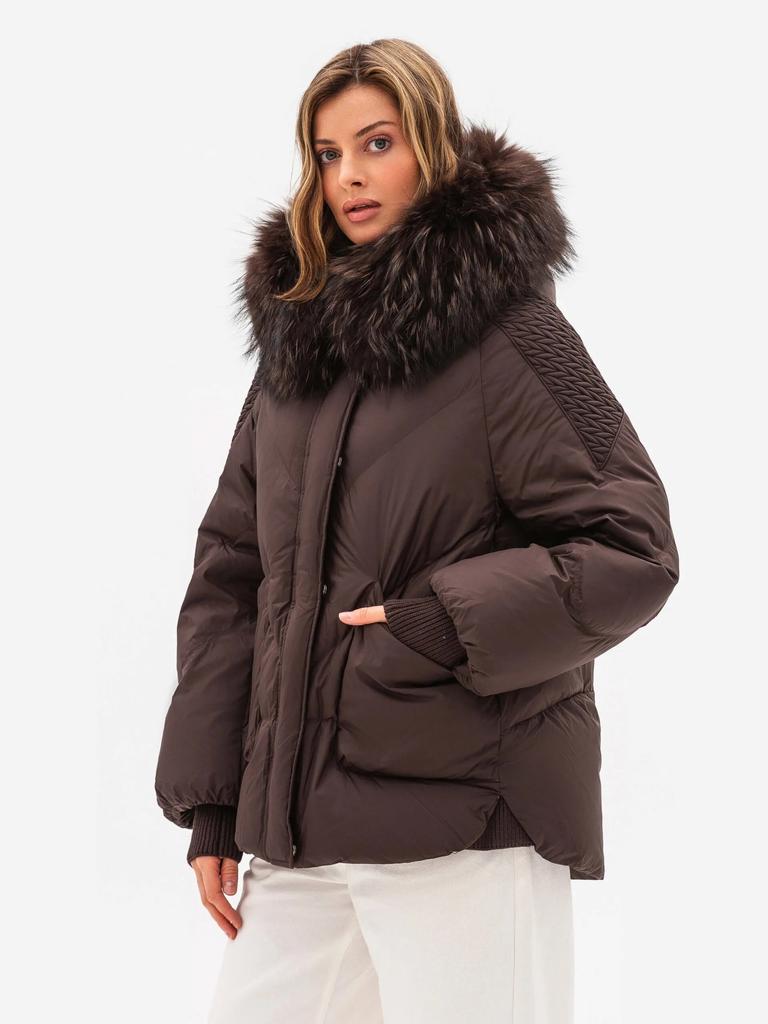 Women's Jacket Vo-tarun 085 M Chocolate