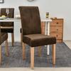Golden Sable Velvet Elastic Chair Cover for Home, Hotel, Dining & Computer Chairs