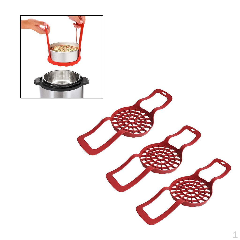 3pcs Silicone Bakeware Steamed