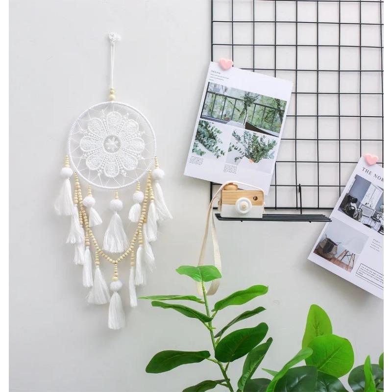 Handmade Dream Catcher Wind Chimes Home Hanging Craft Gift Dreamcatcher Ornament Car Hanging Bedroom Decoration Atrapasueños