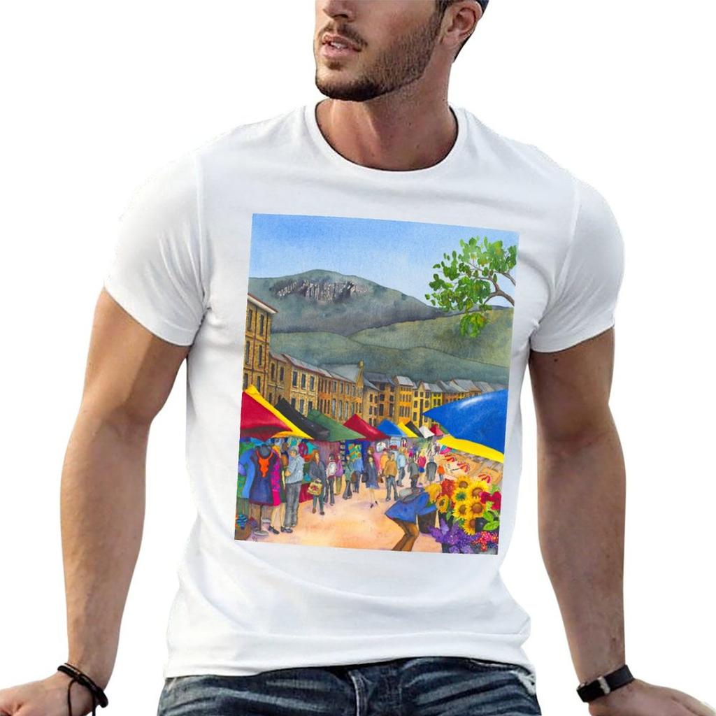 Salaunisexca Saturday Tshirt Classic Print Short Sleeve Shirt