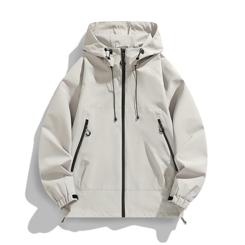 Outdoor Hooded Jacket for Men and Women Retro Street Loose Versatile Casual Jacket
