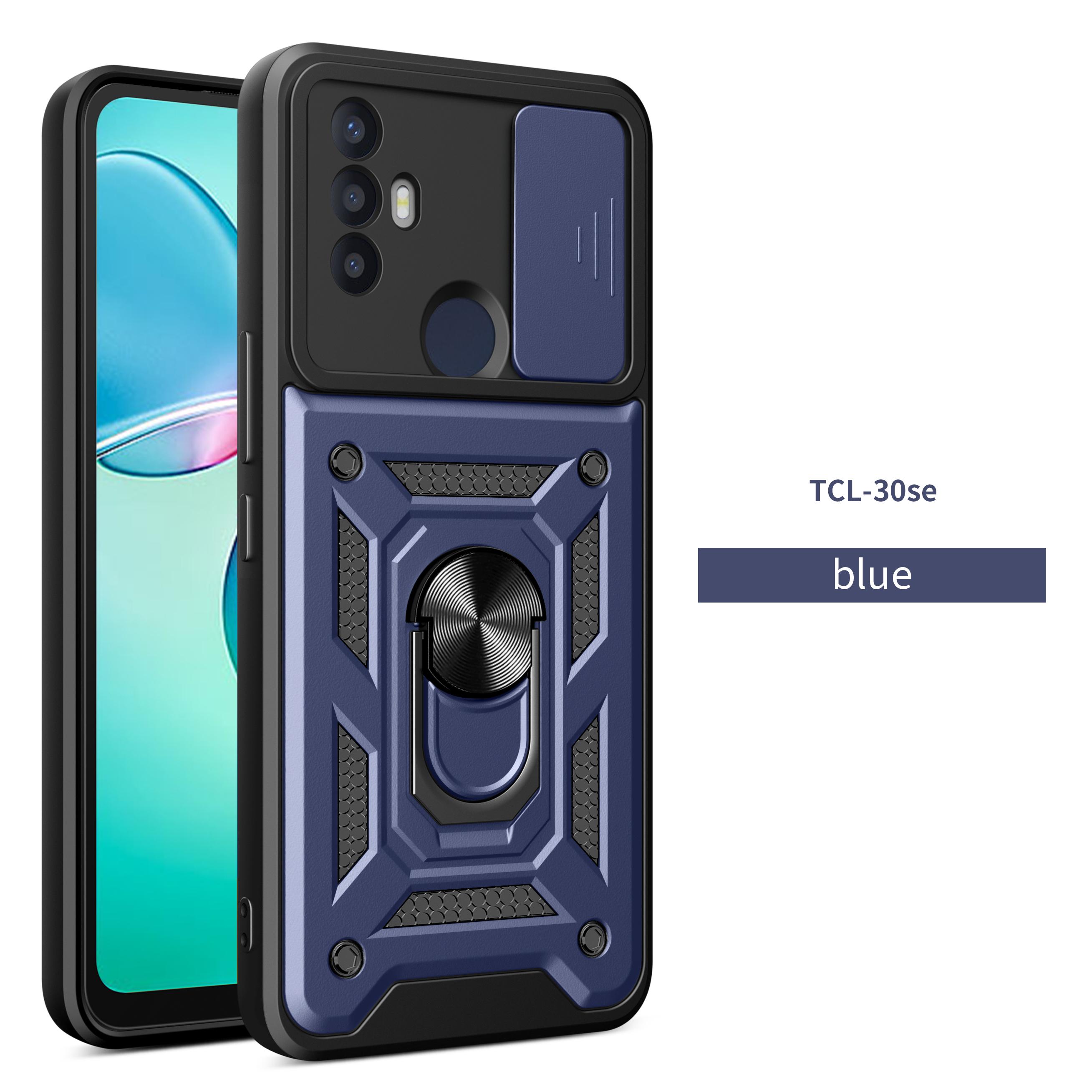 

Для чехла TCL 30 SE Чехол TCL 40 SE Чехол TCL 50 SE Магнитное кольцо-держатель Бронированный чехол для телефона Защита камеры сдвижной задняя крышка TCL 30 SE
